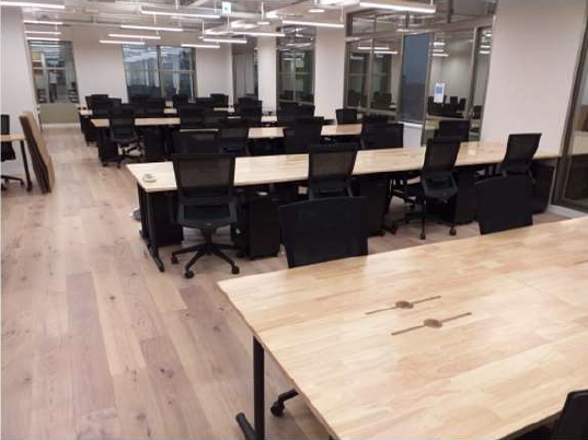 Wework商務中心台北辦公家具配置案例 - 優捷有限公司代驗代運代組服務實績